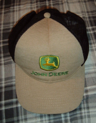 John Deere Tractor Adult Size Adjustable Mesh Cap