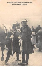 BELGIUM - SAN36137 - Advent of King Albert, 23 December 1909 - Delivery of the