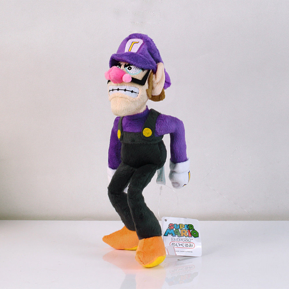 wario and waluigi plush