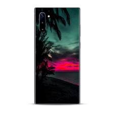 Skins Decal Wrap for Samsung Galaxy Note 10 Ocean sunset Pink sky