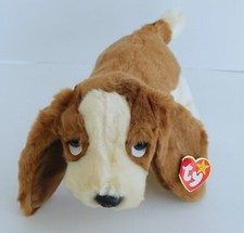 1998 TY Beanie Buddy - TRACKER the Basset Hound Dog 11.5 inch 