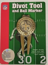 NFL New Orleans Saints - Golf Divot Tool  Ball Marker, NEW