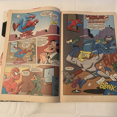Spider-Man versus hombre tostado en polvo en The Ren & Stimpy show #6 - Imagen 3 de 3