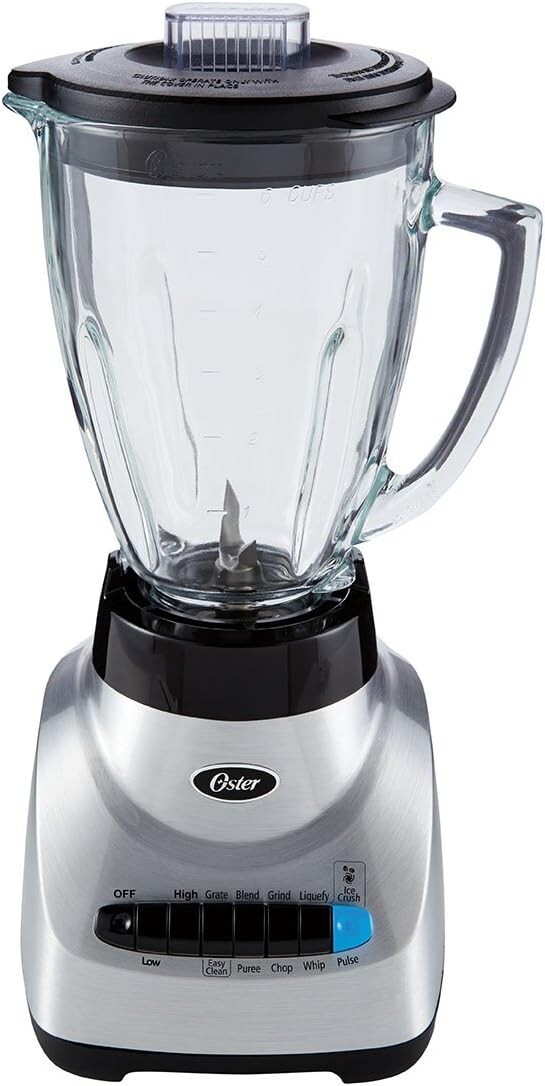New Oster Dura-Built Blender 10 Speed Heavy Duty Die-Cast BLSTSR-PZ - 6 Cups