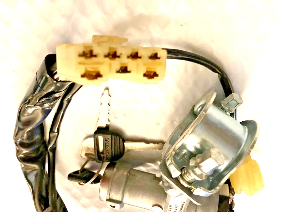 1986-1989 Accord подлинный Honda K74 зажигания и ключ асси замок переключатель последний везде - Изображение 4 из 4