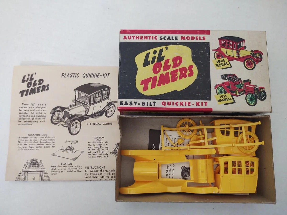 Vintage plastic sale model car kits