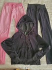 Wild Fable 2 pc velour sweatsuit interchangeable pants and hoodie sz XS 10-12 — photo 4