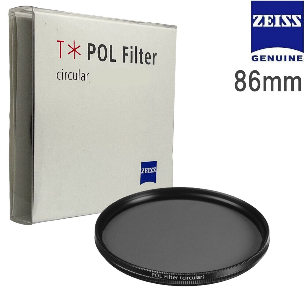 Filtro polarizador circular Carl Zeiss 86 mm T* POL CPL para lente de cámara