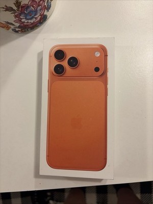 Original Apple Empty Box iPhone 17 Pro Max Cosmic Orange (No phone /accessories)