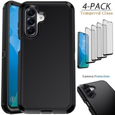 For Samsung Galaxy A07/A17 Case Heavy Duty Hard Phone Cover / Screen Protector