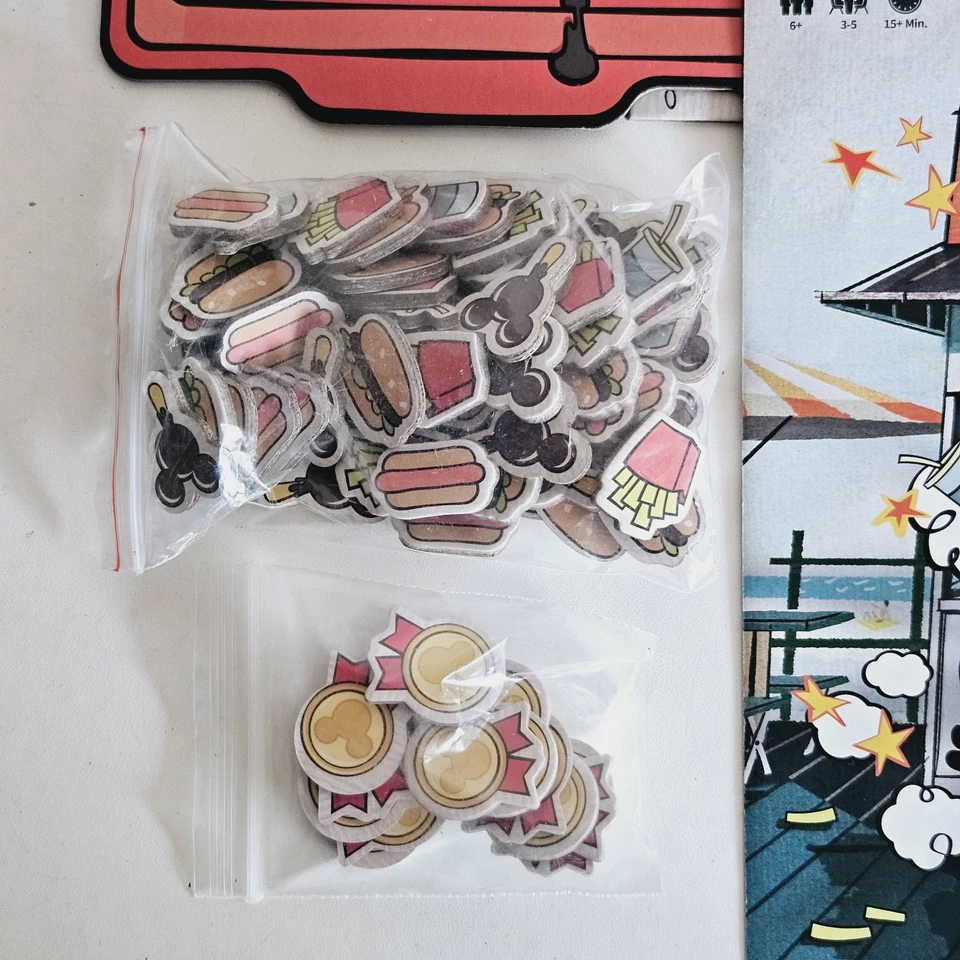 Disney Mickey And Friends Food Fight Board Game OP Games - 100% Complete — 第 2/4 张图片