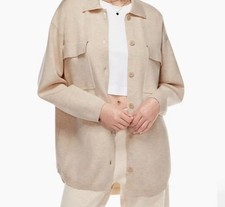Aritzia Wilfred Free Ronnie cardigan, heathered tan sz M - Unworn