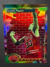 Scottie Pippen | 1993-94 Topps Finest #105 | Refractor | Chicago Bulls | HOF