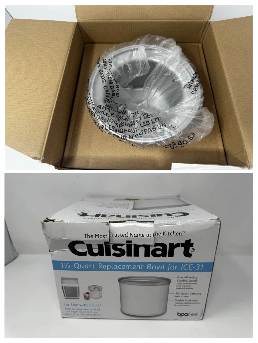 Cuisinart Freezer Bowls for sale - eBay