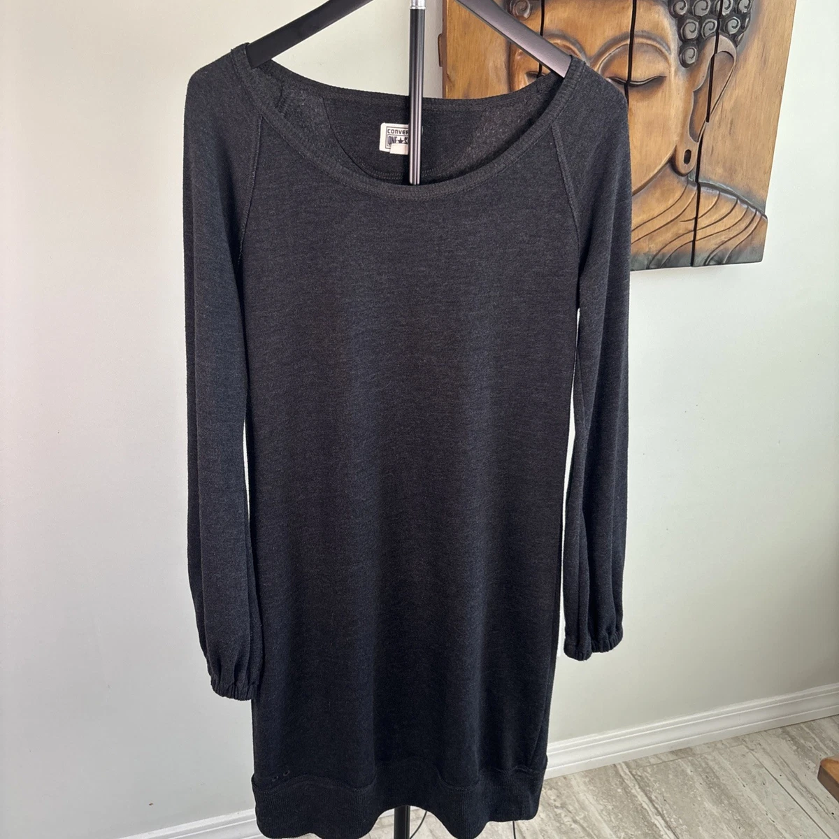 converse long sleeve dress Converse | Dresses | Converse One Star Long Sleeve Sweatshirt Dress