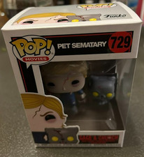 CEMENTERIO DE MASCOTAS - FIGURA DE VINILO FUNKO POP - JAULA Y IGLESIA #729 - PROTECTOR INCLUIDO