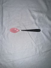 Gerber Munchkins Early Years Spoons Rubber Pink Vintage Kitchen Baby Care