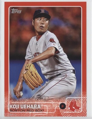 2015 Topps 5x7 Red 8/10 Koji Uehara #371 0c3
