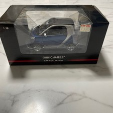 SMART FORTWO COUPE 2007 MINICHAMPS 1/18 Scale el Car Collection Release Metal