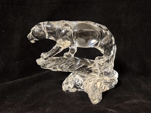 Wonders Of The Wild 24% Lead Crystal Panther Germany - Picture 2 of 8