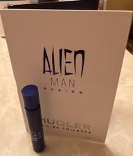 NEW! Thierry Mugler Alien Man Fusion Eau De Toilette 0.04 oz 1.2 ml Spray Sample