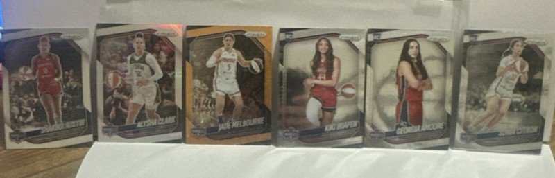 🟣Panini Prizm Rookie Card Lot Washington Mystics Austin Clark Melbourne 6 Cards