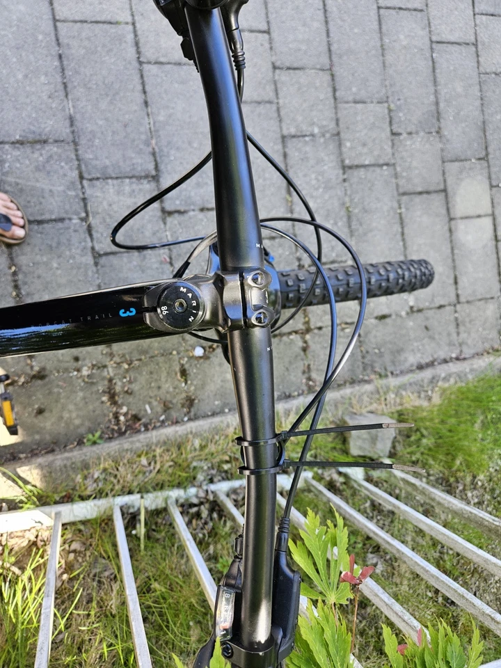 Marin Mountainbike Bobtail 3, 27 5 Zoll Alurahmen Höhe M Fahrrad Schwarz-blau - Bild 4 von 4