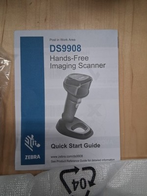 Zebra DS9908 Barcode Scanner, Sr00174ZZWW | eBay