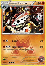 TEAM MAGMA'S LAIRON 13/34 COMMON DOUBLE CRISIS POKEMON MP/HP on eBay