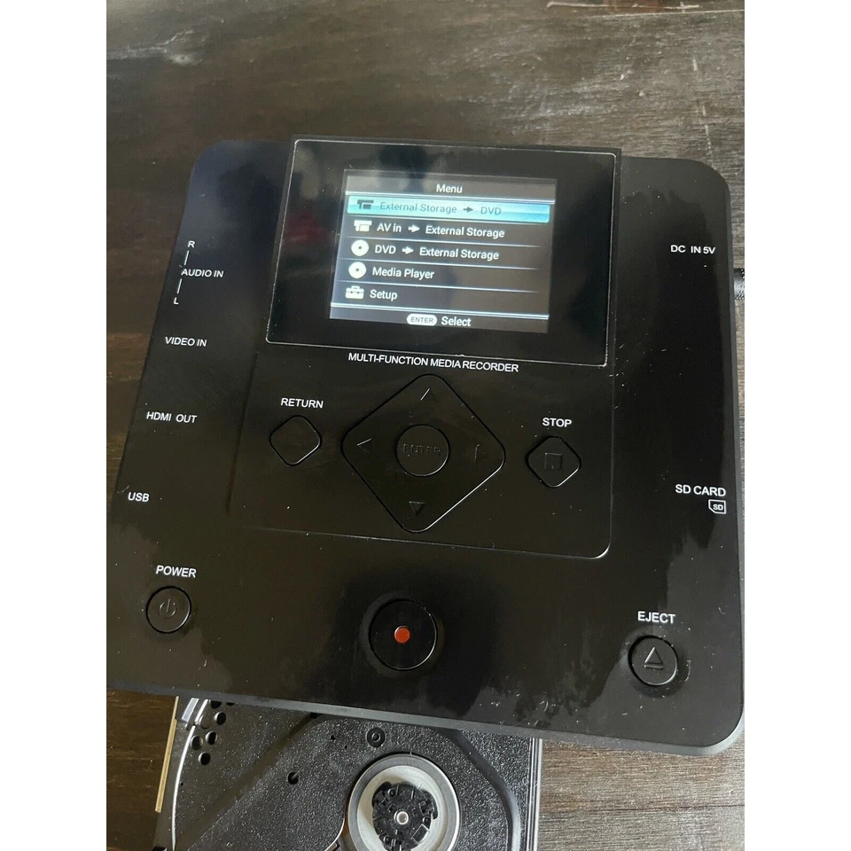 Grabadora multimedia y grabadora de DVD multifunción PEGASUS PT1188 - sin probar - PARA REPUESTOS Foto 3 de 4