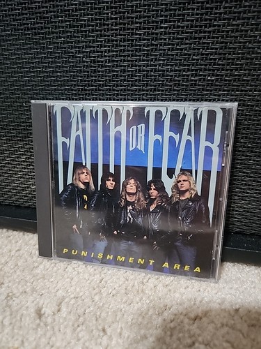 Faith Or Fear Punishment Area Cd 1989 OG 1st Press Combat VG RARE OOP - Picture 1 of 9