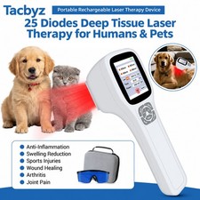 2500mW Cold Laser Therapy 650 808 905 980nm for Dogs Cats Joint Arthritis Pain