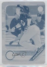 2019 Bowman Prospects Printing Plate Cyan 1/1 Aramis Ademan #BP-84 05fy