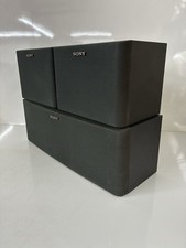 Sony Speaker Set SS-U31 right left SS-CN62 center channel Wood Cabinets