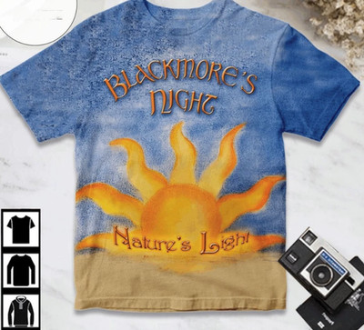 Blackmore s Night Nature s Light Album AOP 3D T-Shirt WA742