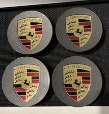 4x coprimozzo grigio Porsche Cayenne copricerchio coprimozzo tappi 7P5601151