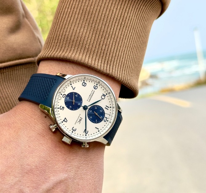 IWC Portugieser Chronograph Automatic Watch 41mm IW371620