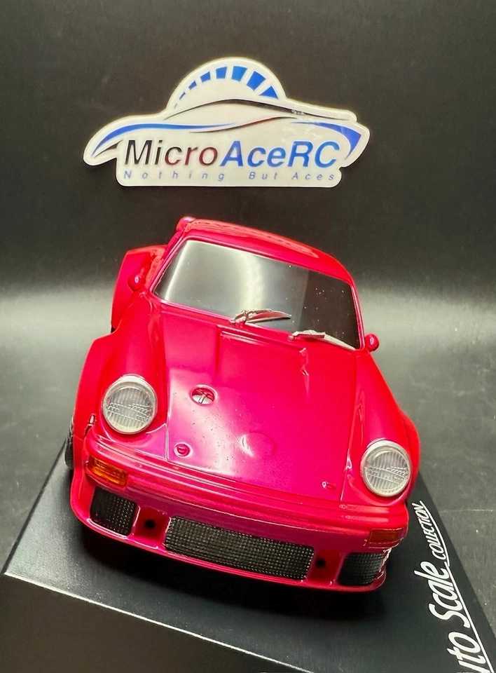 Usado Raro Kyosho Mini-z Porsche 934 RSR Auto Escala Carrocería Personalizada Foto 4 de 4