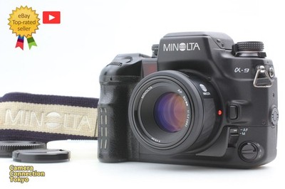 Minolta α-9 a9 α9 + 50mm f/1.7 + 35-105 MINT] Minolta α9 a9 Alpha Maxxum Dynax 35mm Film Camera AF