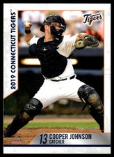 2019 Cooper Johnson Choice Minor League Rookie Card Connecticut Tigers