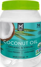 Member's Mark USDA Organic Virgin Coconut Oil Cold Pressed Unrefined, 56 FL OZ