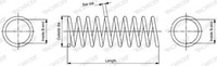 1X Fahrwerksfeder Monroe Oespectrum Springs SP2663 FüR Mitsubishi Space Runner