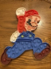 Popit Fidget Toy Push Bubble Sensory Stress Relief Kids Game Nintendo Mario