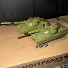 2-DINKY Toys #683 Chieftain Tank 1972 Diecast Vintage Meccano Made in England