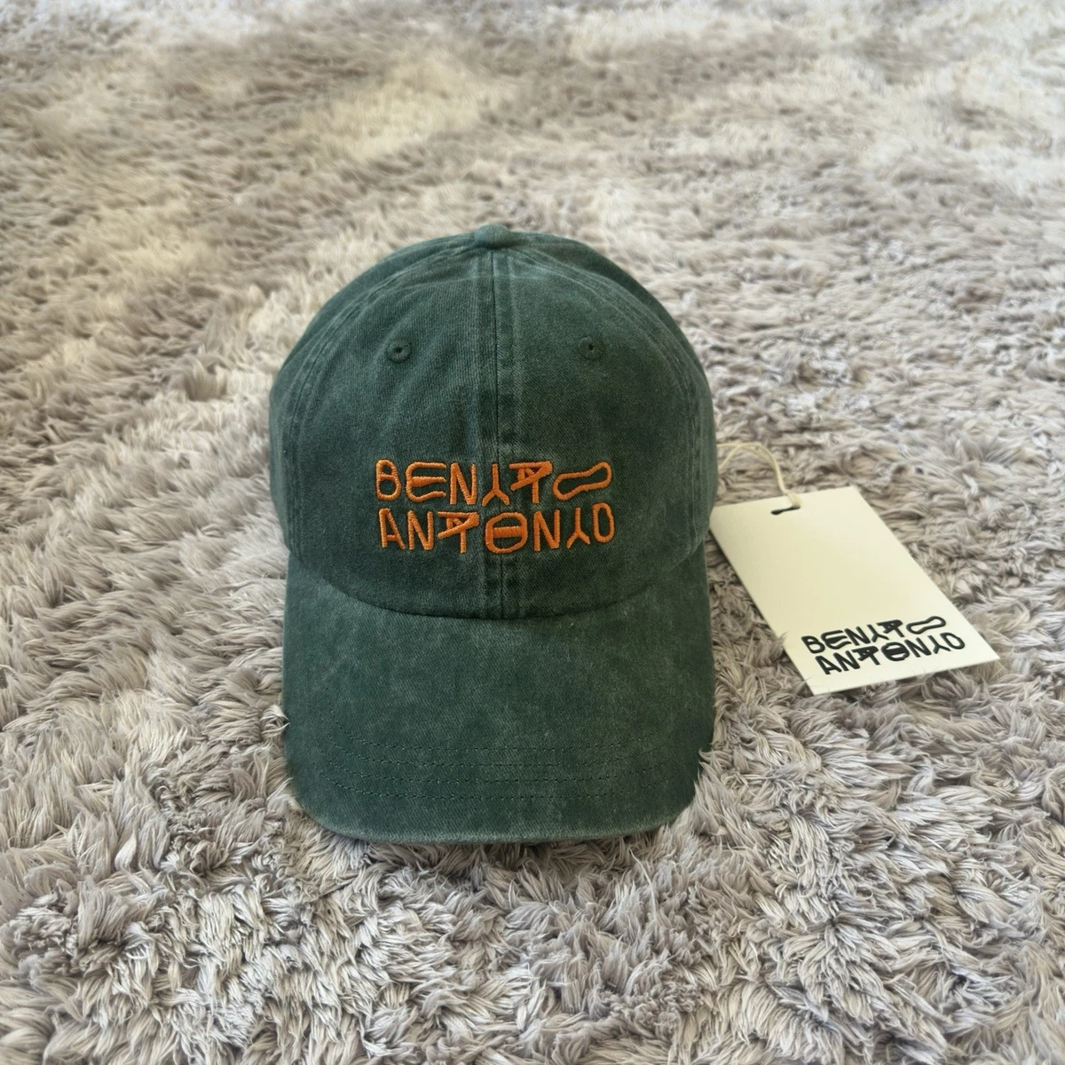 Benito Antonio x Zara Brown Distressed Baseball Cap WASHED RIPPED CAP - Brown | ZARA United States main image 2