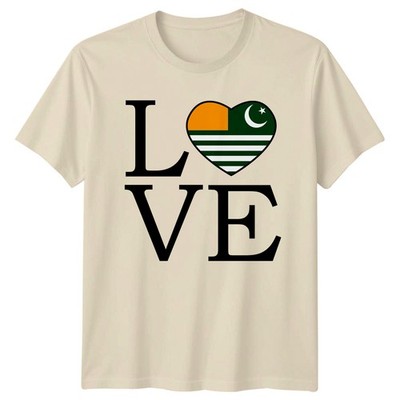 Liebe T-Shirt Azad Kashmir Heritage Geburtstag Geschenk für Sie und Ihn