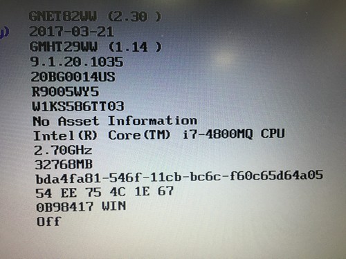 Lenovo ThinkPad W540 Laptop Core i7-4700MQ 2.4GHz 32GB RAM NO HDD/OS BIOS LOCK - Picture 3 of 14