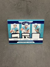 2019 PANINI PLATES & PATCHES #TT10 WENTZ/SANDERS/JEFFREY TALENTED TRIOS /50