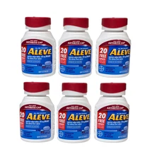 6 - Aleve Easy Open Arthritis Cap Pain Reliever/Fever Reducer Tablets , 110 Ct.