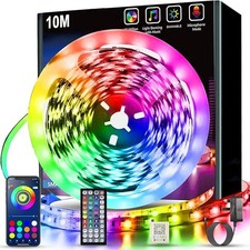 Keepsmile Led Strip Lights 10M Bluetooth Smart App Control Music Sync Color